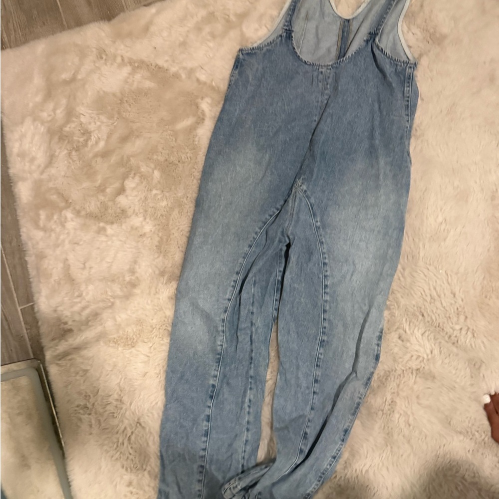 Free People Denim Overalls xs used